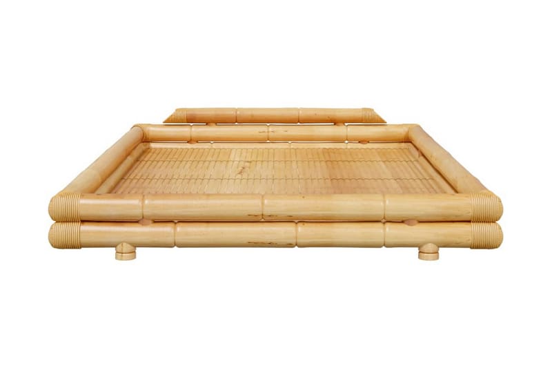 Sängram bambu 140x200 cm - Brun - Möbler - Sovrum - Sängram & sängstomme