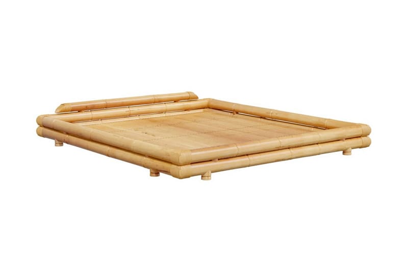 Sängram bambu 180x200 cm - Brun - Möbler - Sovrum - Sängram & sängstomme
