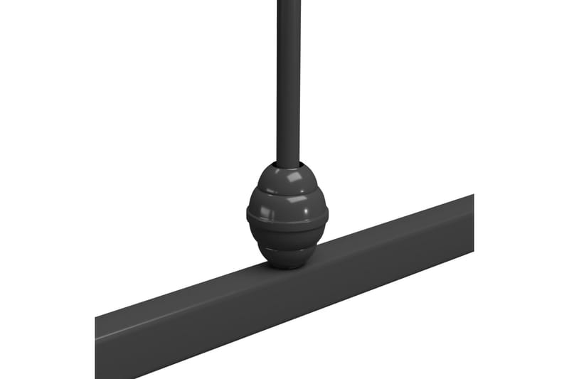 Sängram grå metall 90x200 cm - Grå - Möbler - Sovrum - Sängram & sängstomme