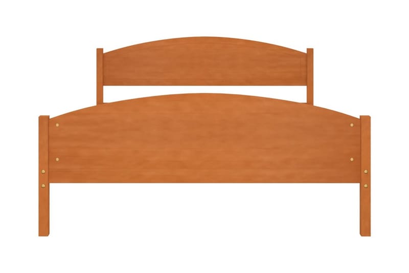 Sängram honungsbrun massiv furu 140x200 cm - Honung - Möbler - Sovrum - Sängram & sängstomme
