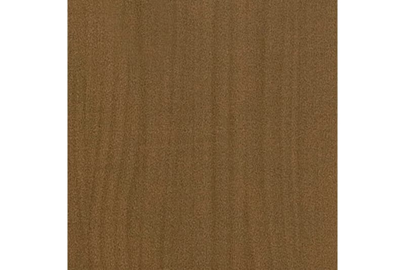 Sängram honungsbrun massiv furu 150x200 cm - Honung - Sängram & sängstomme