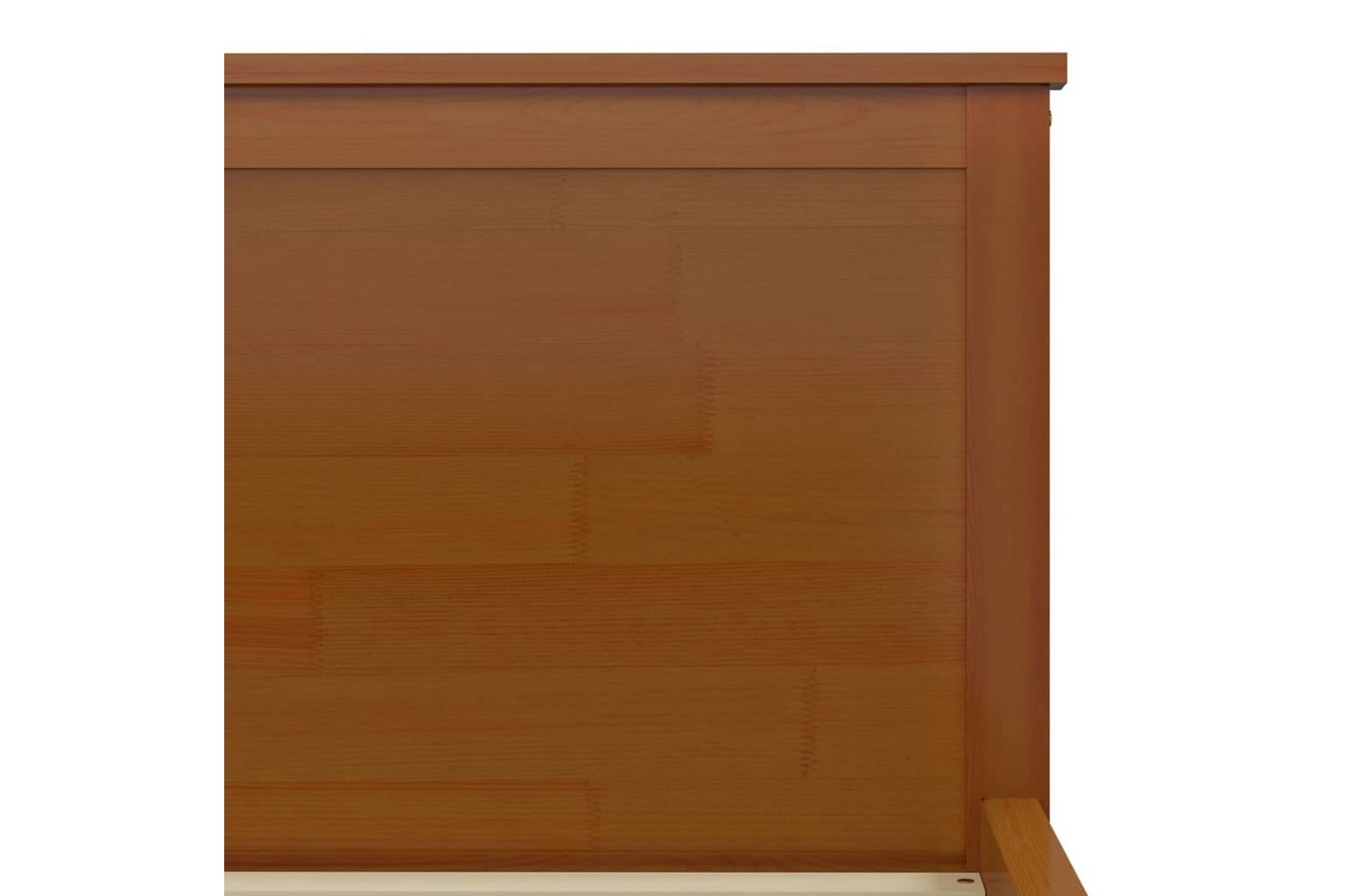 Sängram honungsbrun massiv furu 180x200 cm - Honungsbrun - Möbler - Sovrum - Sängram & sängstomme