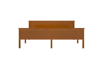 Sängram honungsbrun massiv furu 180x200 cm - Honungsbrun - Möbler - Sovrum - Sängram & sängstomme