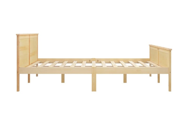 Sängram massiv furu 180x200 cm - Brun - Möbler - Sovrum - Sängram & sängstomme