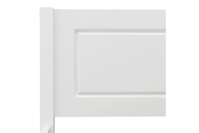 Sängram massiv furu vit 100x200 cm - Vit - Möbler - Sovrum - Sängram & sängstomme