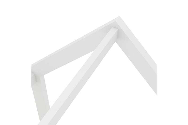 Sängram med lådor vit massiv furu 90x200 cm - Vit - Möbler - Sovrum - Sängram & sängstomme