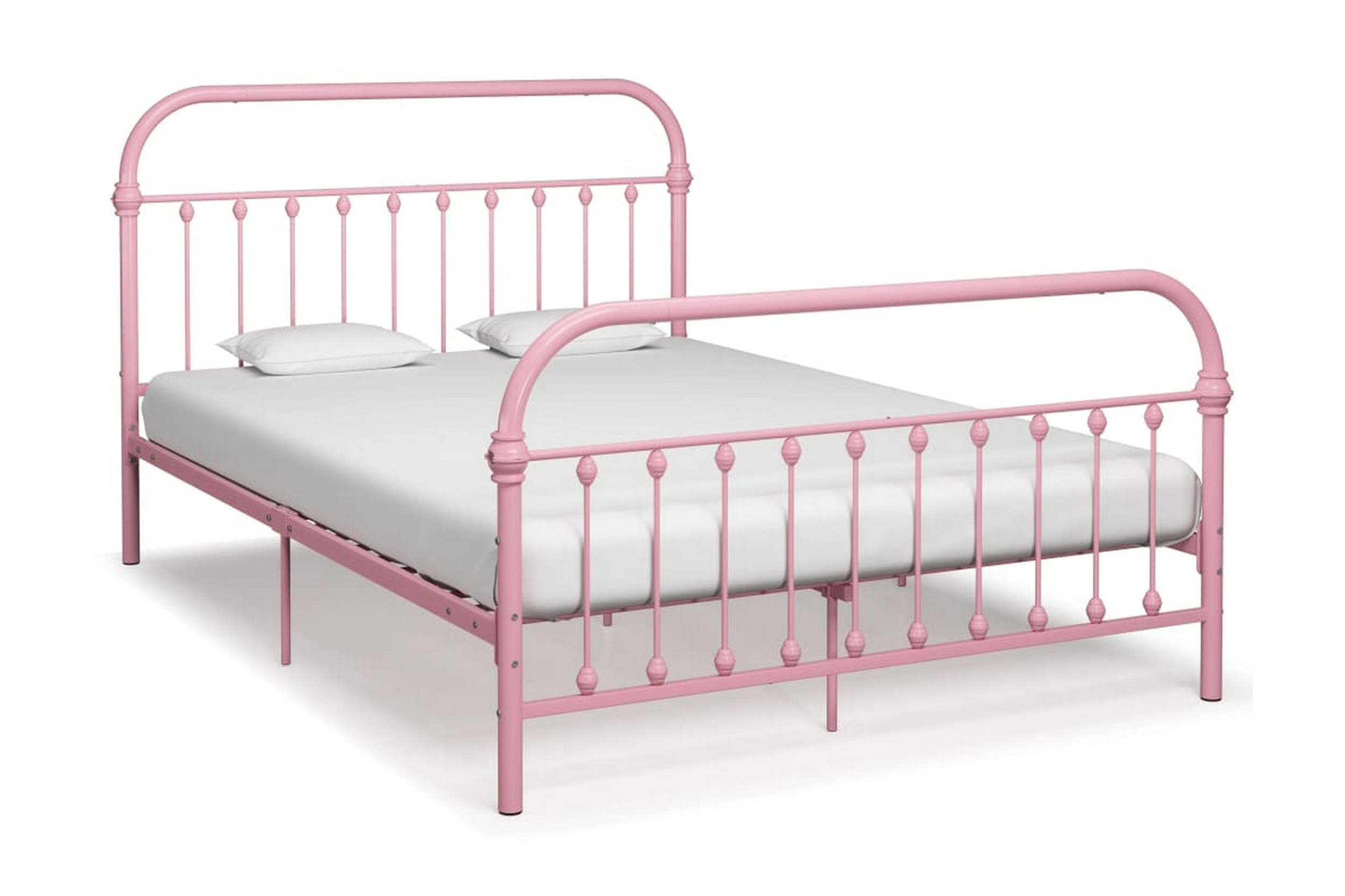 Be Basic Sängram rosa metall 120×200 cm – Rosa