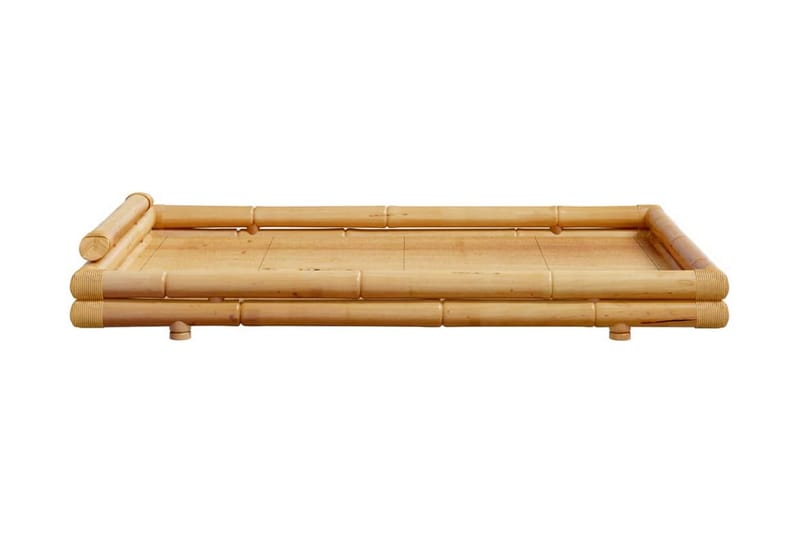 Sängram svart bambu 120x200 cm - Brun - Möbler - Sovrum - Sängram & sängstomme