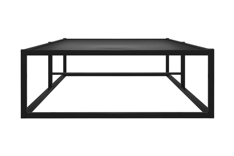 Sängram svart metall 100x200 cm - Svart - Möbler - Sovrum - Sängram & sängstomme