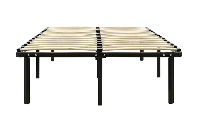 Sängram svart metall 120x200 cm - Svart - Möbler - Sovrum - Sängram & sängstomme