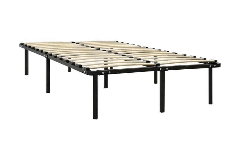 Sängram svart metall 120x200 cm - Svart - Möbler - Sovrum - Sängram & sängstomme