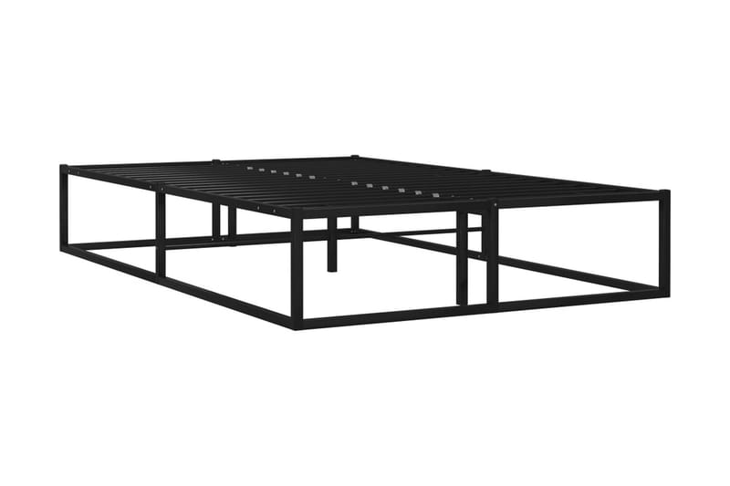 Sängram svart metall 120x200 cm - Svart - Möbler - Sovrum - Sängram & sängstomme