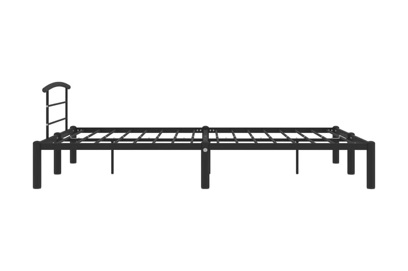 Sängram svart metall 160x200 cm - Svart - Möbler - Sovrum - Sängram & sängstomme
