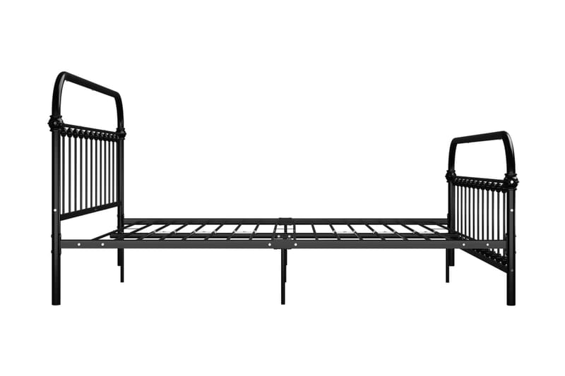 Sängram svart metall 180x200 cm - Svart - Möbler - Sovrum - Sängram & sängstomme
