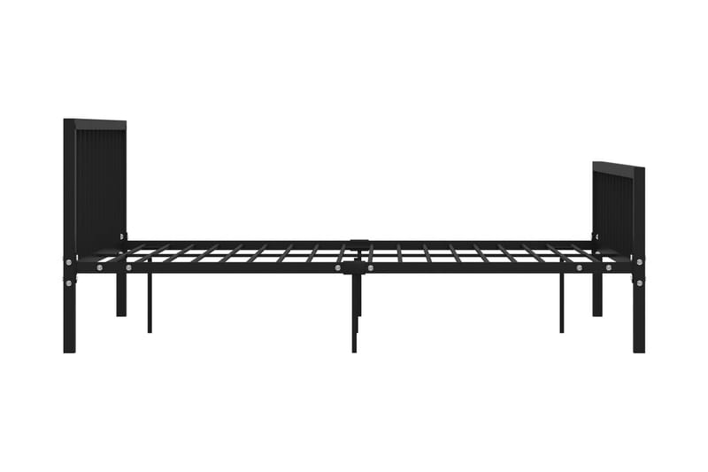 Sängram svart metall 180x200 cm - Svart - Möbler - Sovrum - Sängram & sängstomme