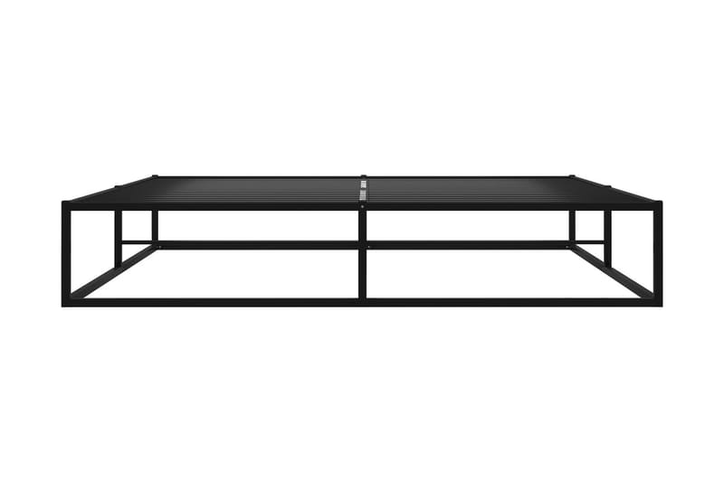 Sängram svart metall 180x200 cm - Svart - Möbler - Sovrum - Sängram & sängstomme