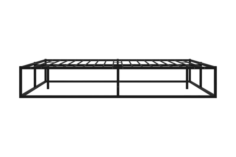 Sängram svart metall 180x200 cm - Svart - Möbler - Sovrum - Sängram & sängstomme