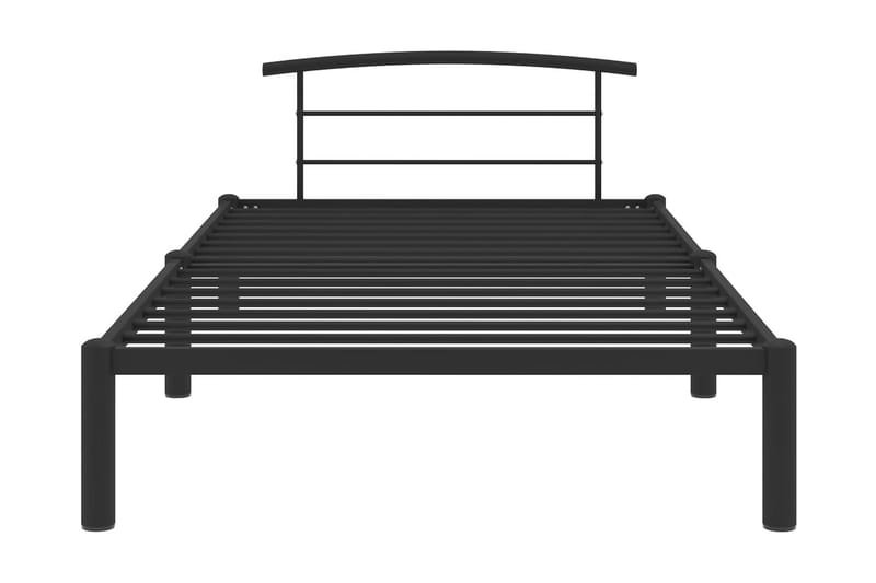 Sängram svart metall 90x200 cm - Svart - Möbler - Sovrum - Sängram & sängstomme