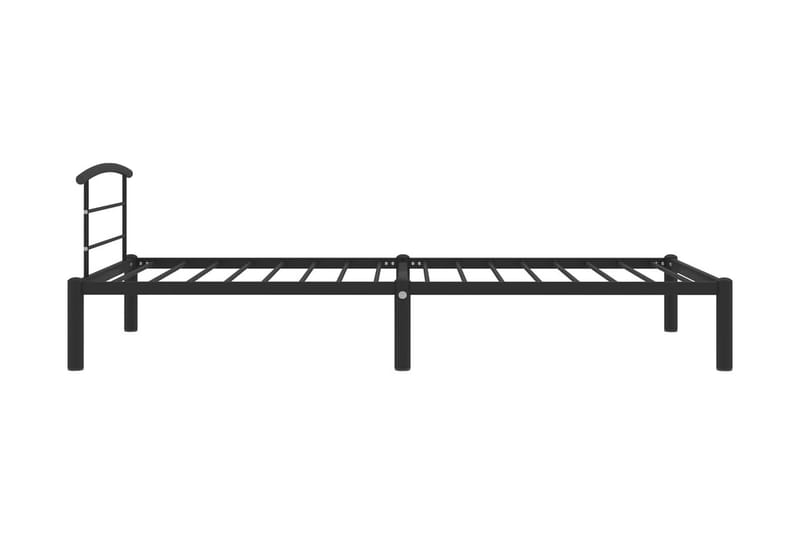 Sängram svart metall 90x200 cm - Svart - Möbler - Sovrum - Sängram & sängstomme