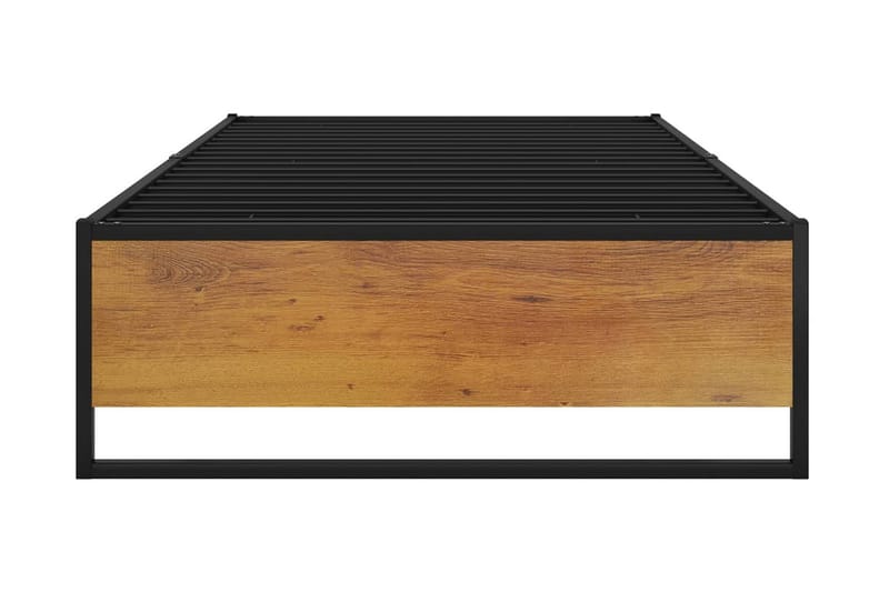 Sängram svart metall 90x200 cm - Svart - Möbler - Sovrum - Sängram & sängstomme