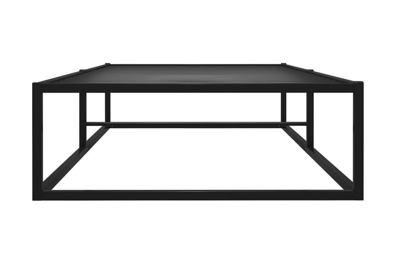 Sängram svart metall 90x200 cm - Svart - Möbler - Sovrum - Sängram & sängstomme