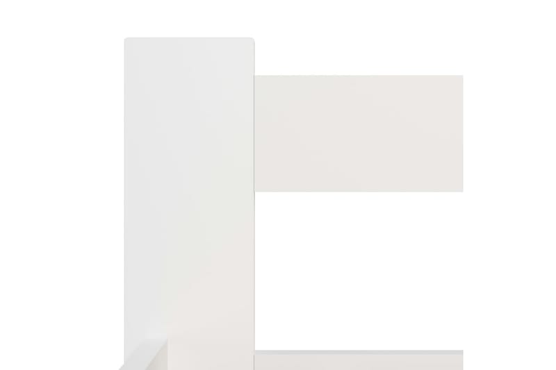 Sängram vit massiv furu 200x200 cm - Vit - Möbler - Sovrum - Sängram & sängstomme