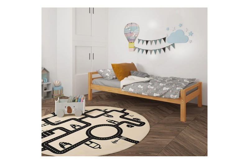 Sängram & Sängstomme Loft24 Säng Alpi 90x200 cm Natur - Möbler - Sovrum - Sängram & sängstomme