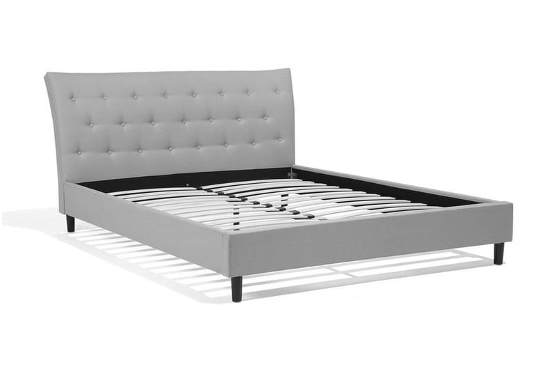 Saverne Dubbelsäng 140 200 cmGrå  Grå - Grå - Möbler - Sovrum - Sängram & sängstomme
