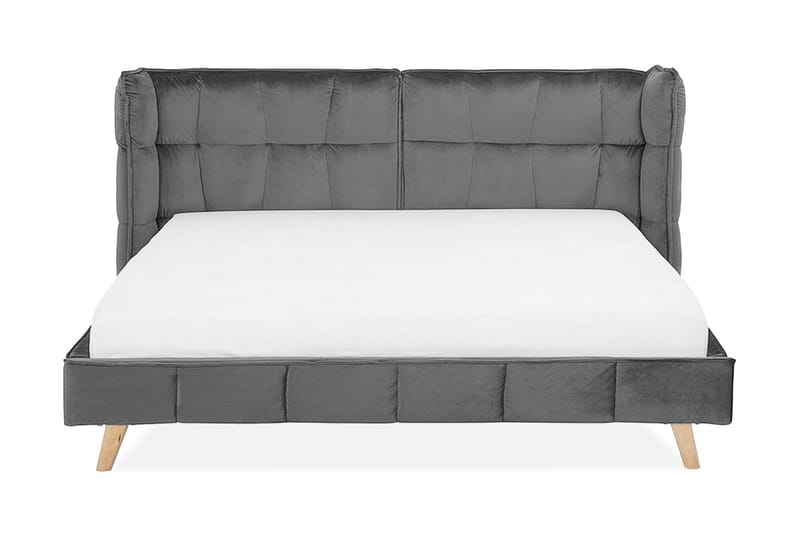 Senlis Dubbelsäng 160 200 cm Grå  Grå - Grå - Möbler - Sovrum - Sängram & sängstomme
