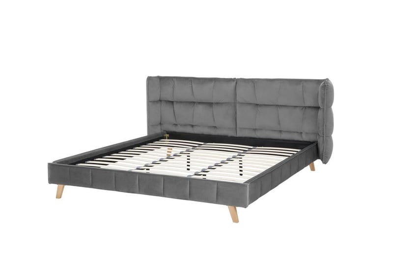 Senlis Sängram 180x200 cm  Grå  Grå - Grå - Möbler - Sovrum - Sängram & sängstomme