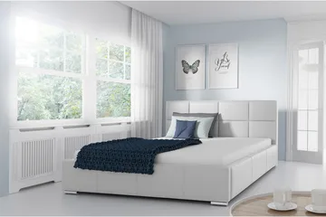 Sirdal Säng 160x200 Vit - Vit - Möbler - Sovrum - Sängram & sängstomme