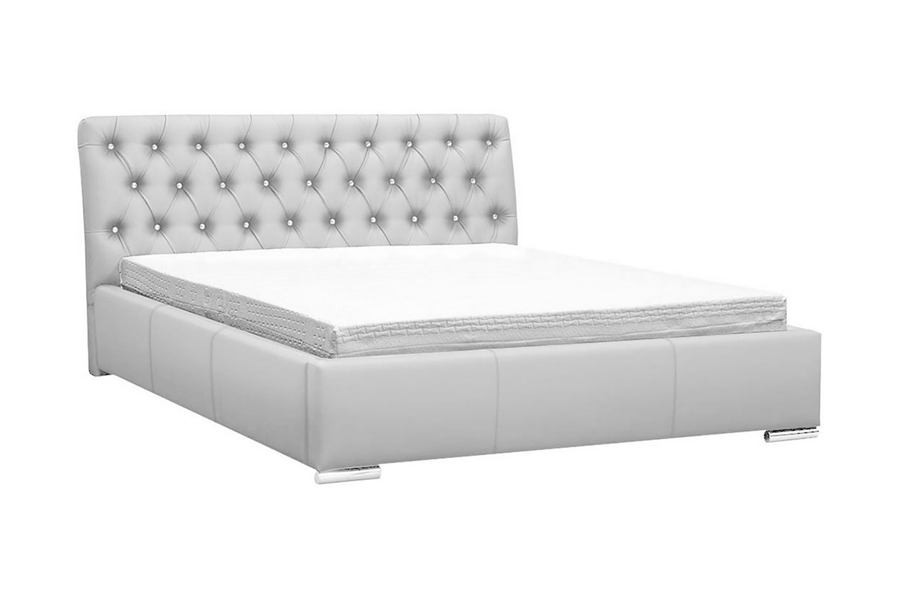 skjellesvik sängram 160x200 vit - vit