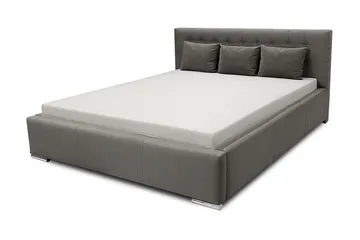 Vento Sängram med Förvaring 180x200 - Grå - Möbler - Sovrum - Sängram & sängstomme