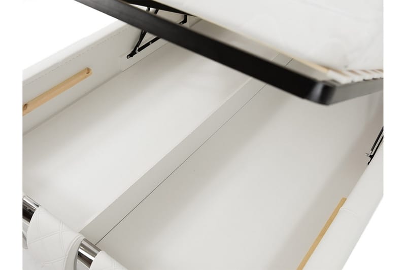 Veslbu Sängram 140x200  Vit - Vit - Möbler - Sovrum - Sängram & sängstomme