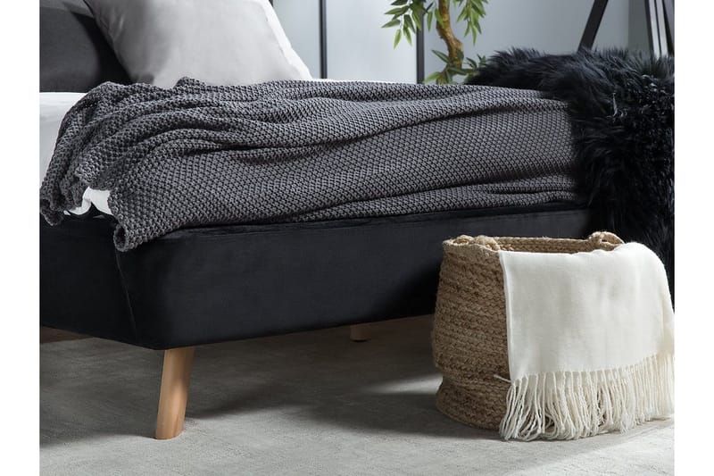 Vienne Sängram 180x200 cm  Svart - Svart - Möbler - Sovrum - Sängram & sängstomme