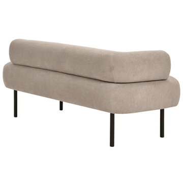 Schäslong Mirmande Vänstervänd - Taupe - Möbler - Sovrum - Dagbäddar
