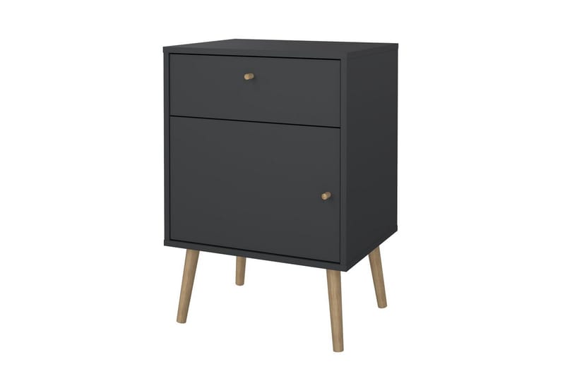 Shinta Sängbord 50 cm - Grå - Möbler - Sovrum - Sängbord