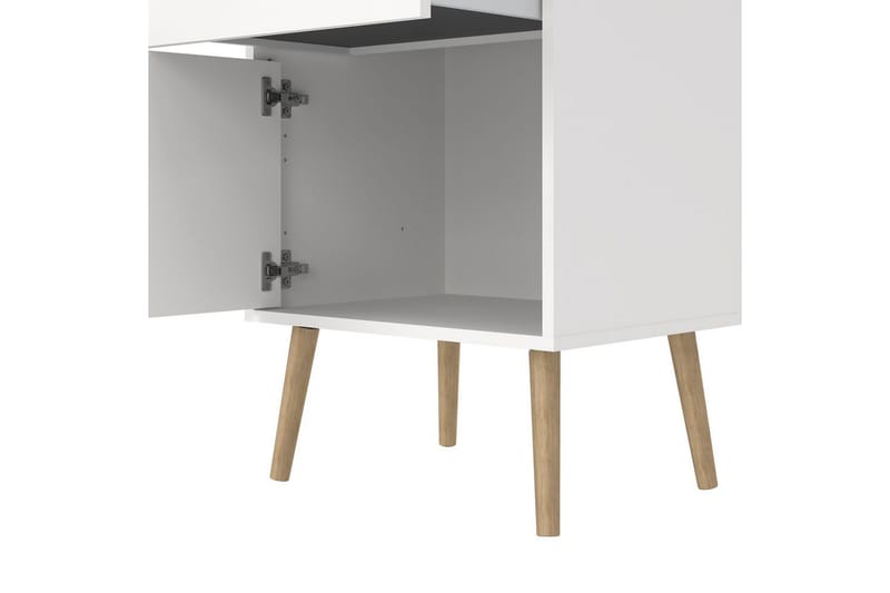 Shinta Sängbord 50 cm - Vit - Möbler - Sovrum - Sängbord