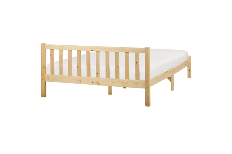 Shreyansh Sängram 140x200 cm - Ljust trä - Möbler - Sovrum - Sängram & sängstomme