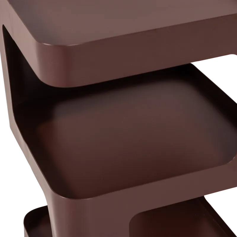 Sidobord/Nattduksbord Riv 35 cm - Lila/Brun - Möbler - Sovrum - Sängbord