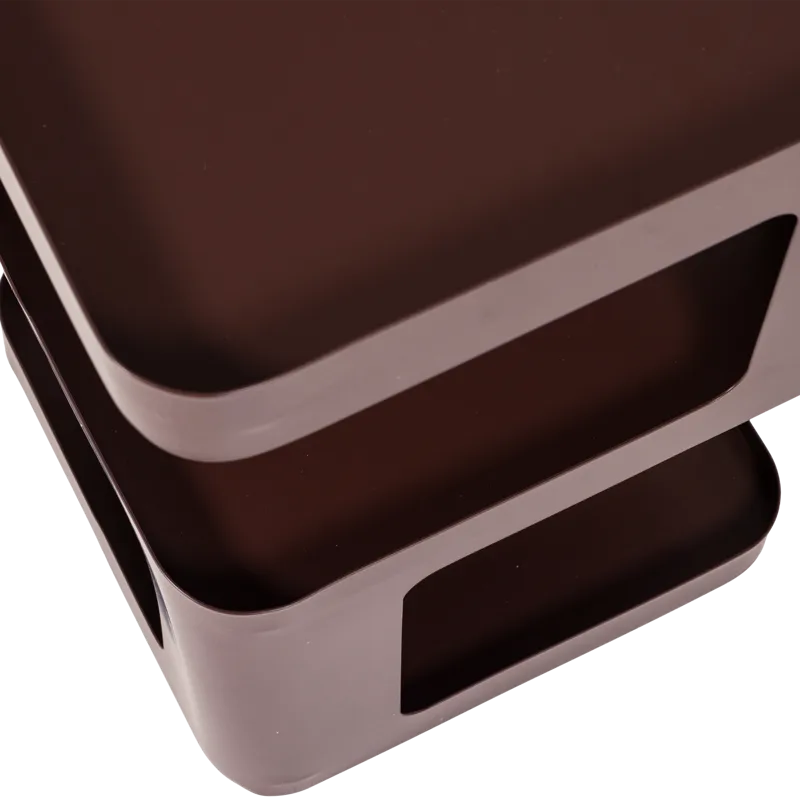 Sidobord/Nattduksbord Riv 35 cm - Lila/Brun - Möbler - Sovrum - Sängbord