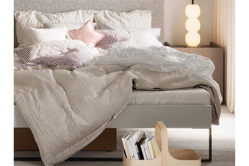 Sigmana Möbelset För Sovrum - Ljusgrå/Beige - Möbler - Sovrum - Möbelset för sovrum