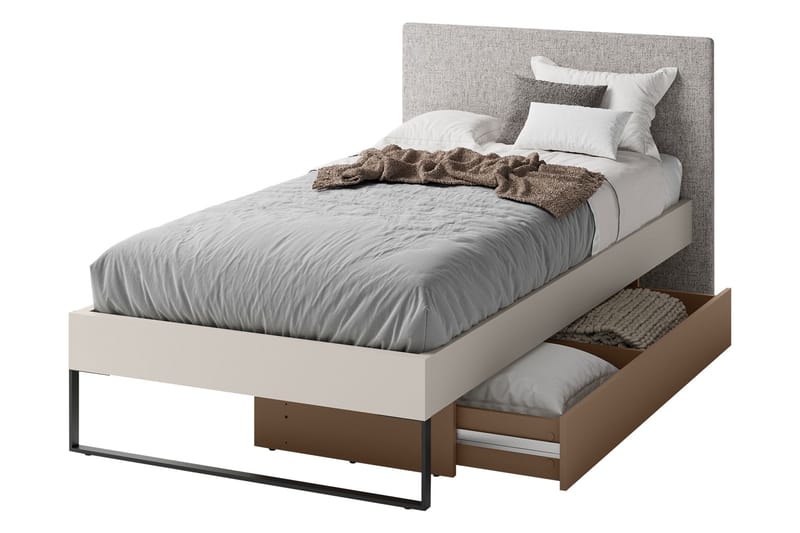 Sigmana Möbelset För Sovrum - Ljusgrå/Beige - Möbler - Sovrum - Möbelset för sovrum