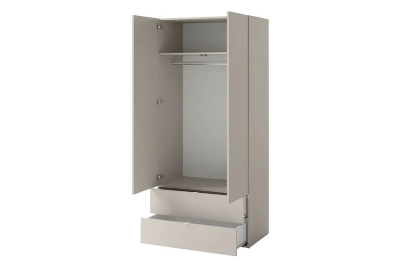 Sigmana Möbelset För Sovrum - Ljusgrå/Beige - Möbler - Sovrum - Möbelset för sovrum