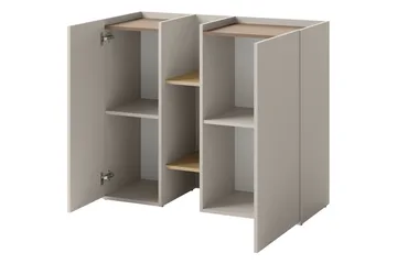 Sigmana Möbelset För Sovrum - Ljusgrå/Beige - Möbler - Sovrum - Möbelset för sovrum