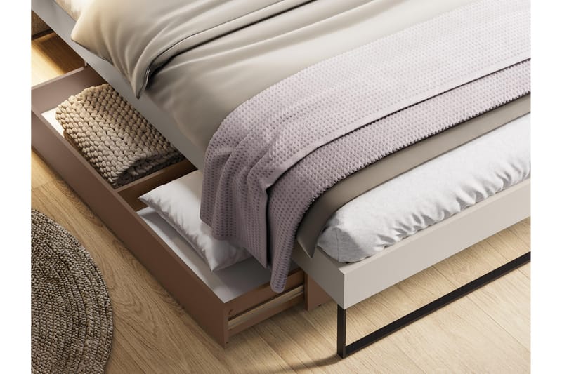 Sigmana Möbelset För Sovrum - Ljusgrå/Beige - Möbler - Sovrum - Möbelset för sovrum