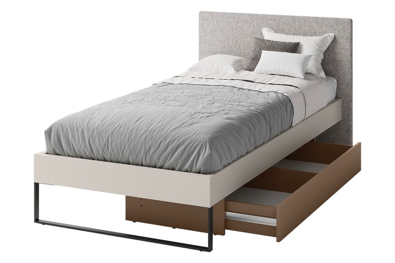 Sigmana Möbelset För Sovrum - Ljusgrå/Beige - Möbler - Sovrum - Möbelset för sovrum