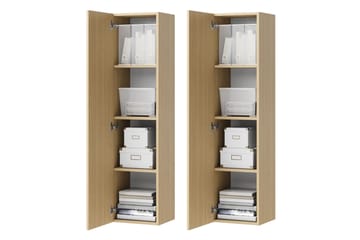 Sigmana Möbelset För Sovrum - Ljusgrå/Brun/Beige - Möbler - Sovrum - Möbelset för sovrum