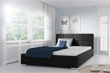 Sirdal Sängram 140x200 cm - Svart - Möbler - Sovrum - Sängram & sängstomme