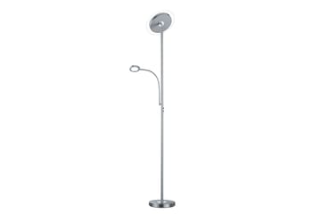 Ackbar LED Golvlampa uplight borstad stål - Borstad stål - Möbler - Sovrum - Sovrumslampa
